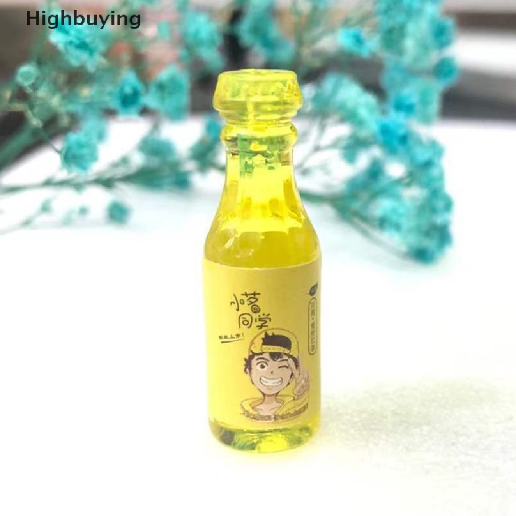 Hbid 20PCS / Set Mainan Miniatur Botol Minuman Bahan Resin Skala 1: 12 Untuk Dekorasi Rumah Boneka Glory