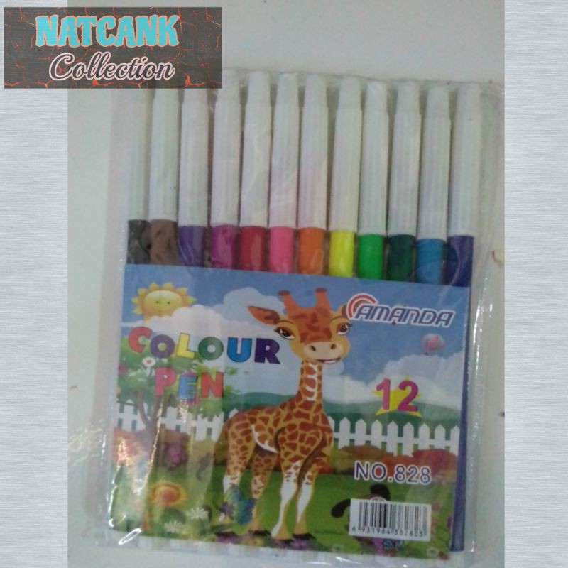 

1 SET SPIDOL KECIL 12 warna