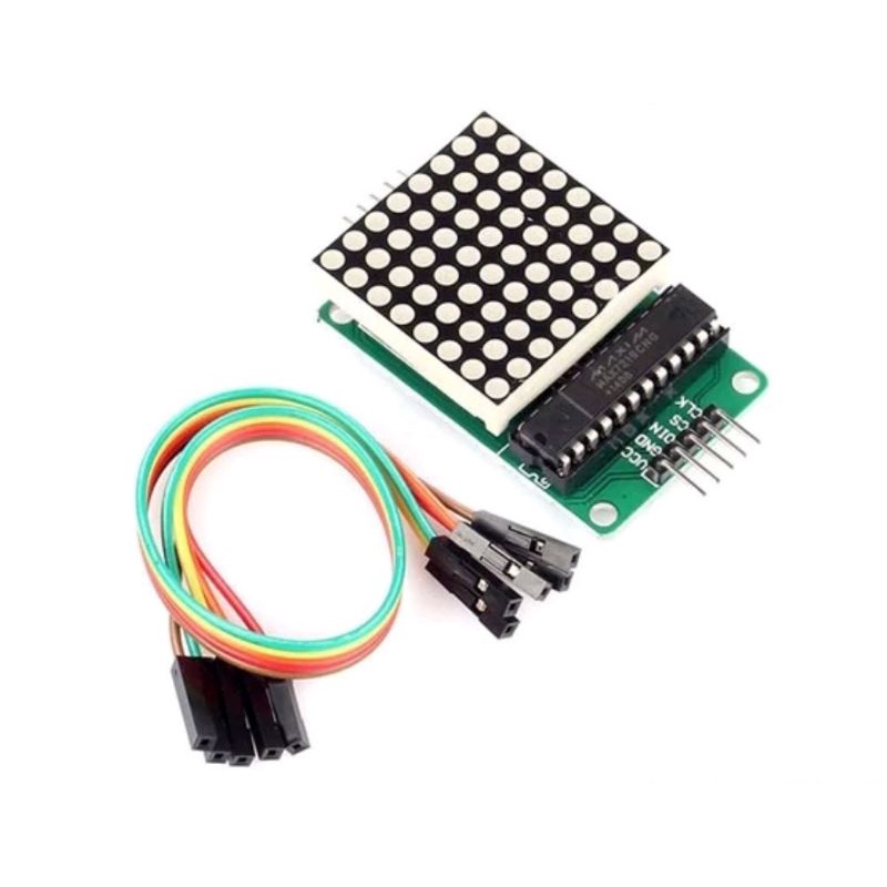 MAX7219 Kontrol Display LED Dot Matrix Arduino