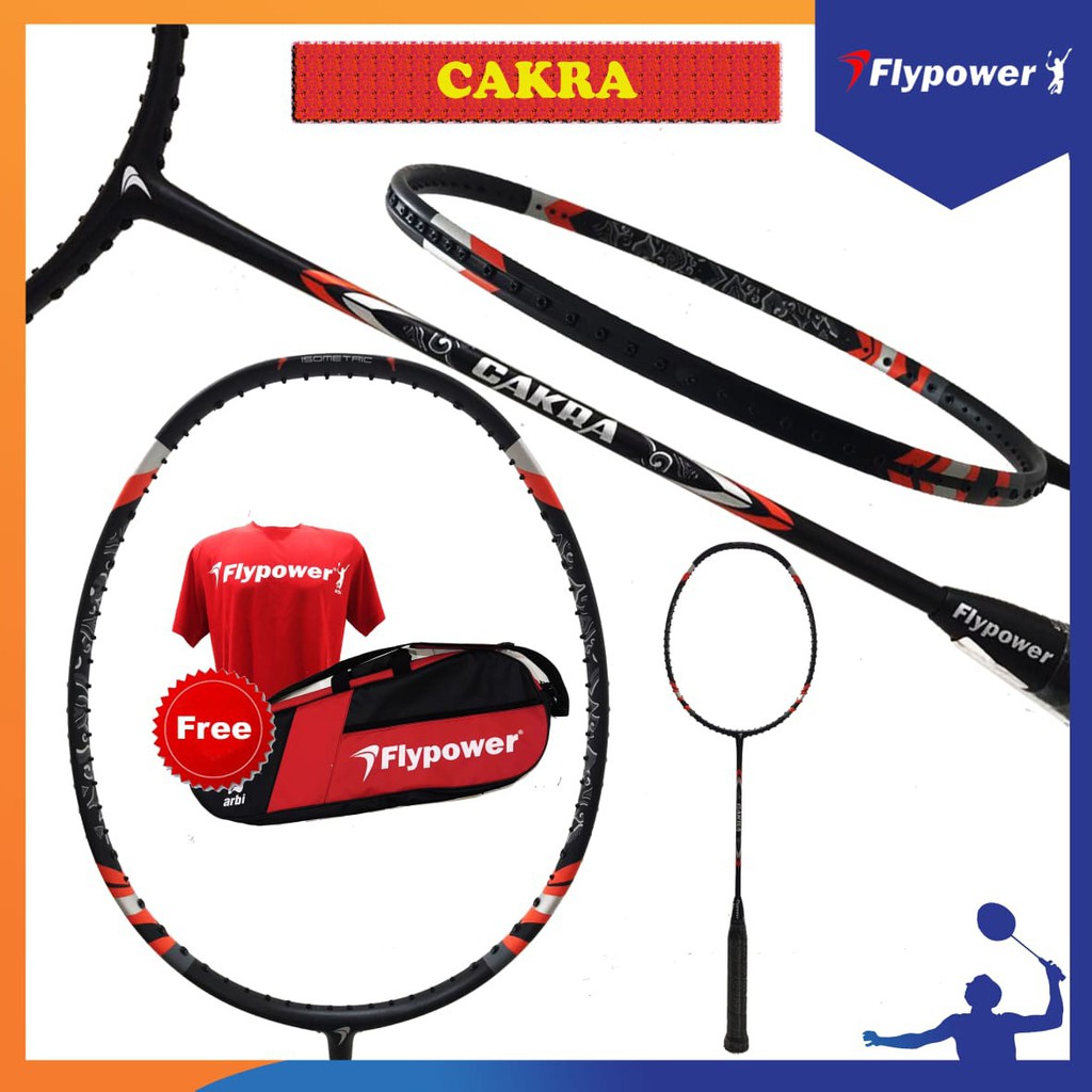 FLYPOWER CAKRA RAKET BADMINTON ORIGINAL