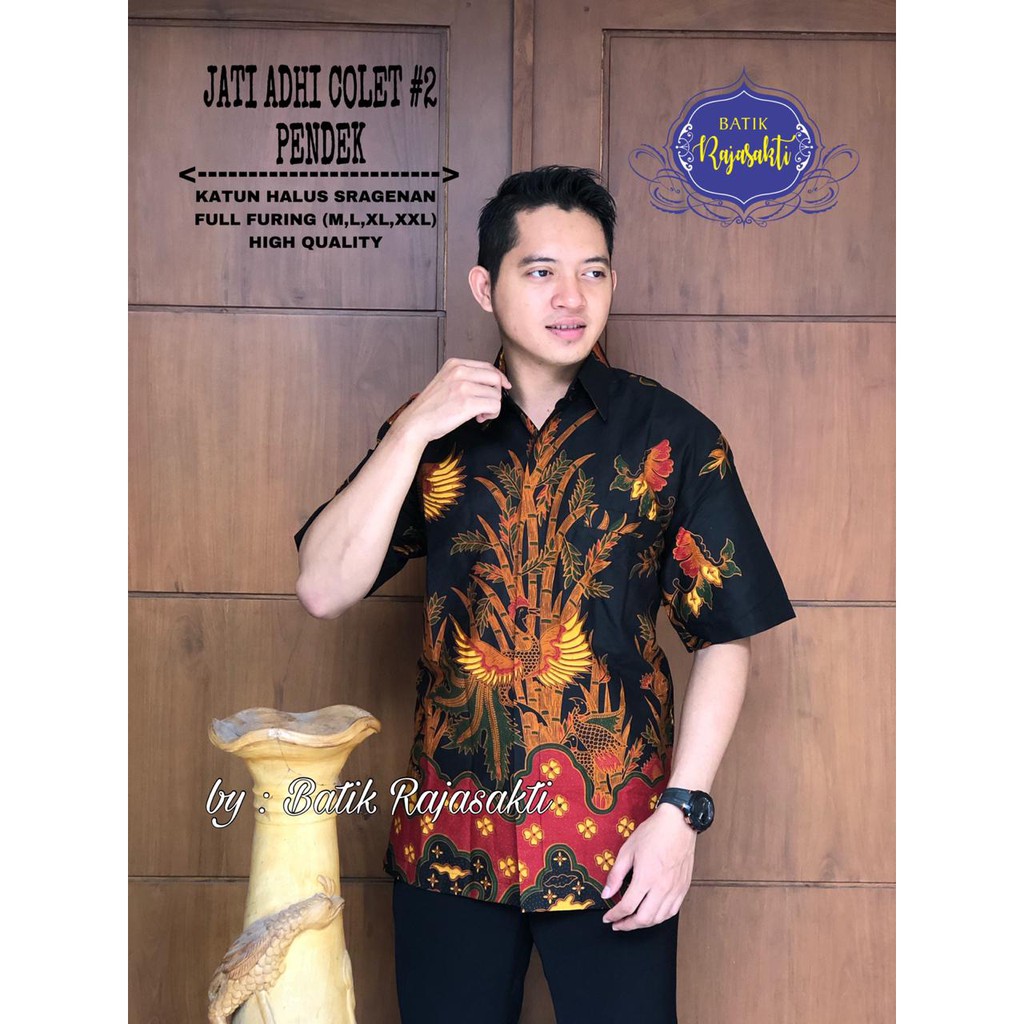 JATI ADHI RAJASAKTI KEMEJA BATIK SOLO PRIA LENGAN PENDEK LAPIS FURING ATASAN BATIK PREMIUM MODERN KATUN HALUS BAHUWIRYA  BANAMITRA BANAMITRA PUTIH BANGSAWAN BAYU PUTRA BERLIAN BIRU BHARATAYUDA BIMASENA BIRENDRA BIRU INDAH BRAHMAKERTA BRAHMAKERTA MERAH BUD