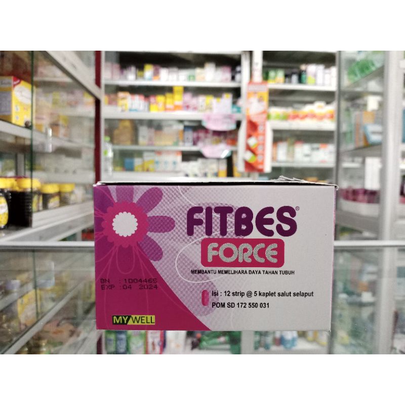 FITBES FORCE @5 Tablet | Suplemen Daya Tahan Tubuh - ED 07/2024