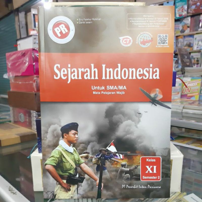 Buku PR Sejarah Indonesia SMA/MA Kelas 11 Lks Intan Pariwara Semester 2