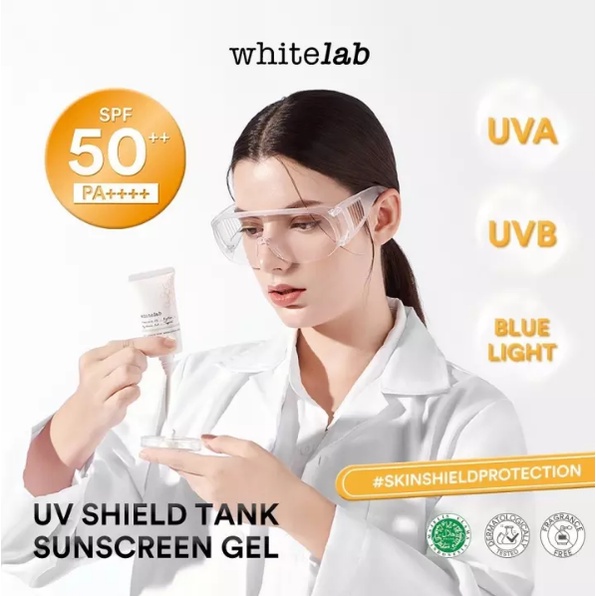 Whitelab Sunscreen SPF 50++ Gel UV Shield Tank PA++++