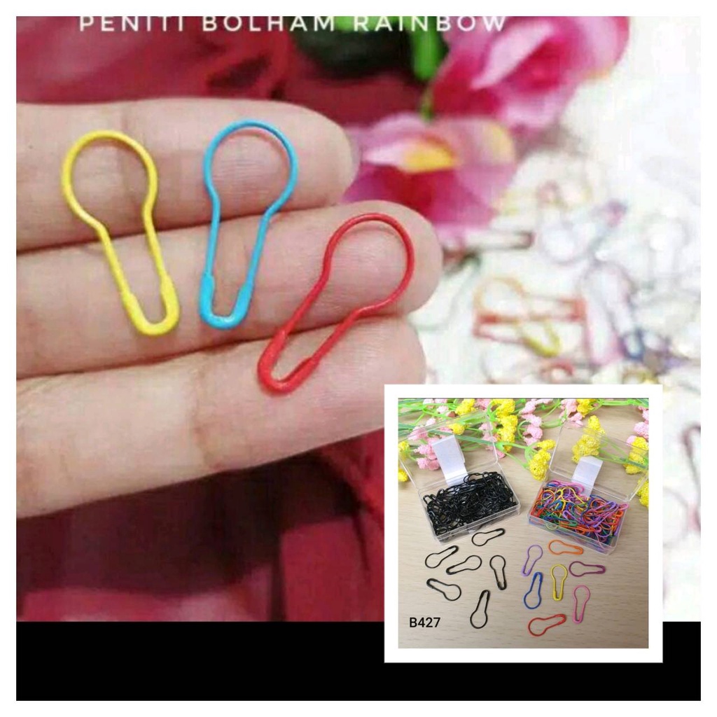 Peniti Labu / Peniti Bohlam / Peniti Hijab / Peniti Jilbab Anti Karat