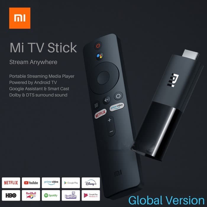 Mi TV Stick Android Xiaomi Smart TV Dongle Chromecast Global Version