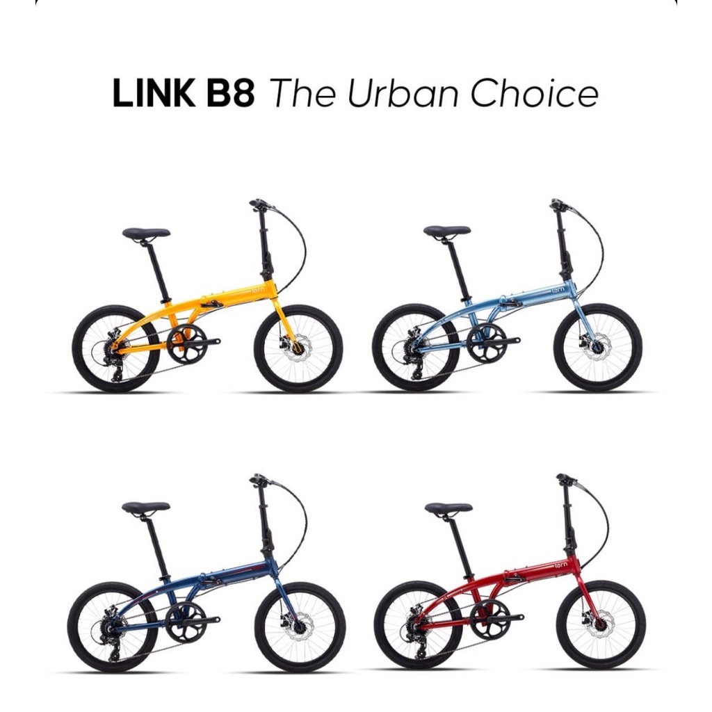 Sepeda Lipat Folding BIke TERN LINK B8