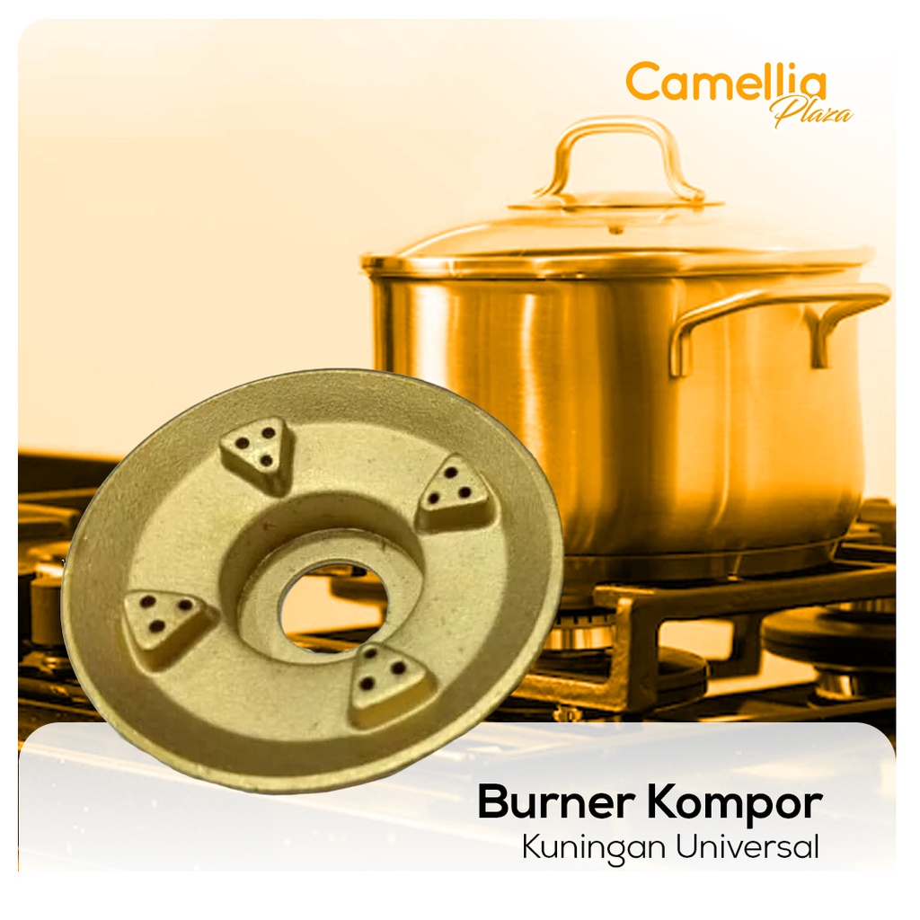 Burner Kuningan Kompor Gas Portable Umun Universal