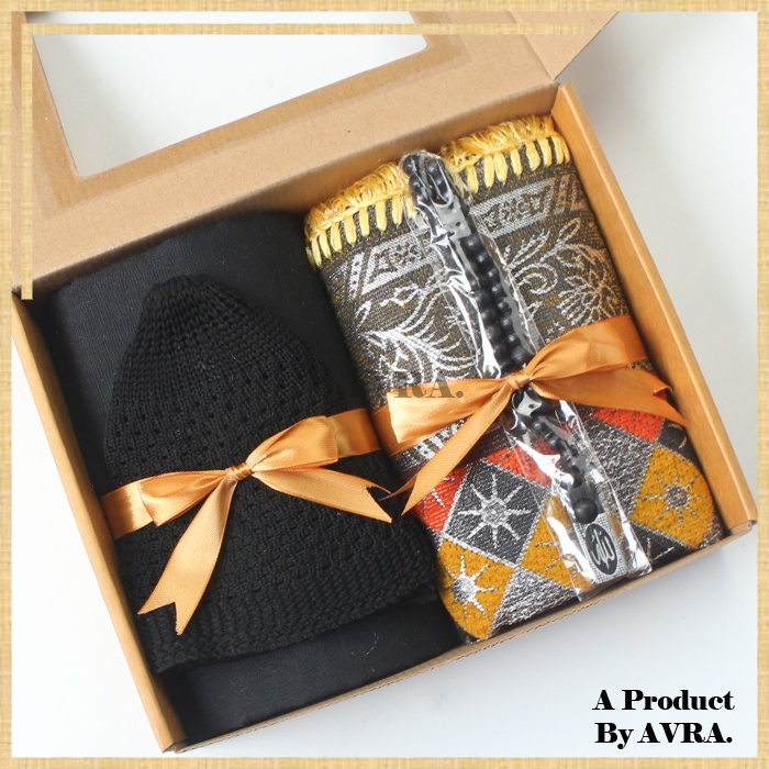Kado Cowok Box Hampers Sajadah Sarung Paket Kado Ulang Tahun Wisuda Gift Box Birthday