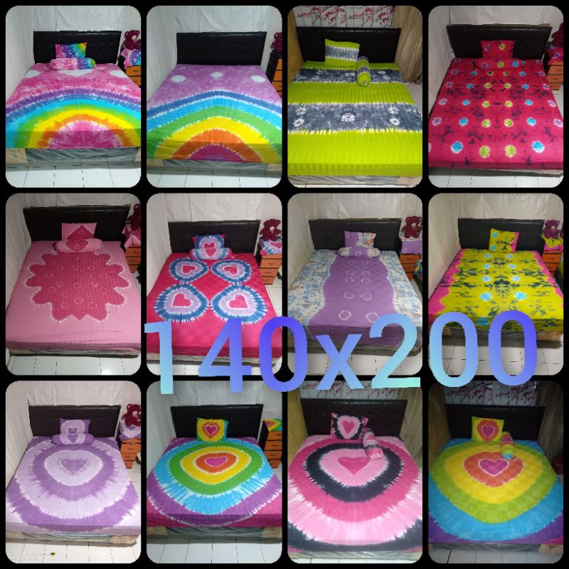 sprei Bali ukuran 140x200 pilihan motif chat admin