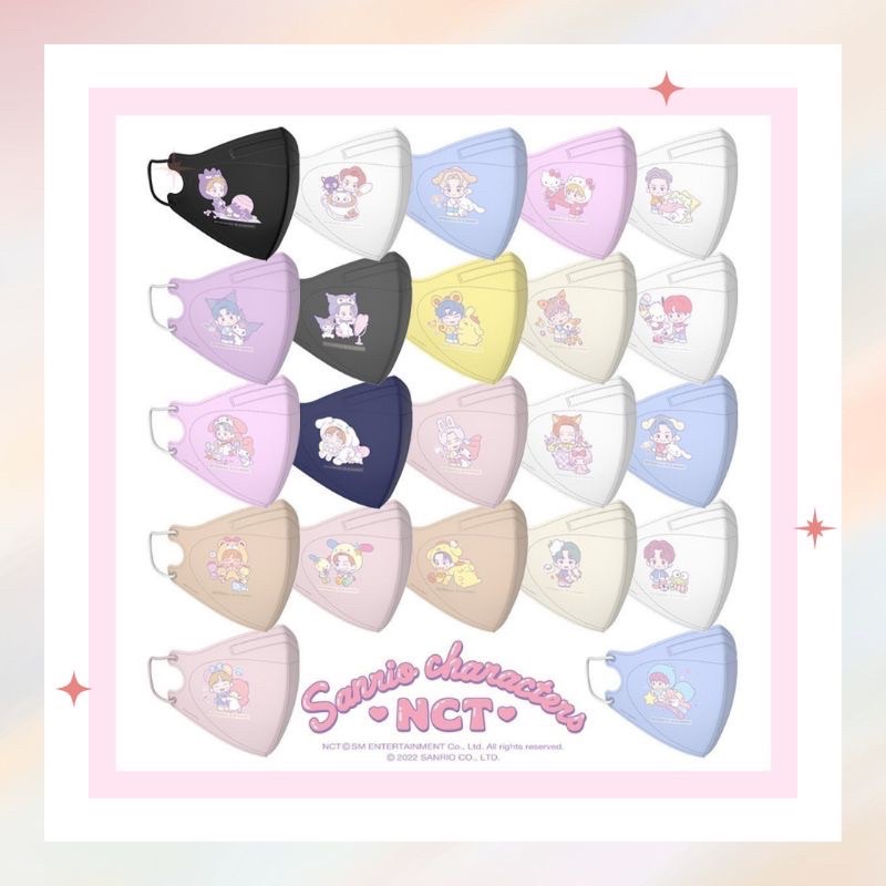 [BOOKED] MASKER SANRIO X NCT JENO CINNAMOROLL