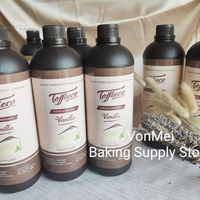 

Siap Kirim Toffieco Vanilla Paste Perisa Pasta Vanila 1000 G 1 Kg Liter