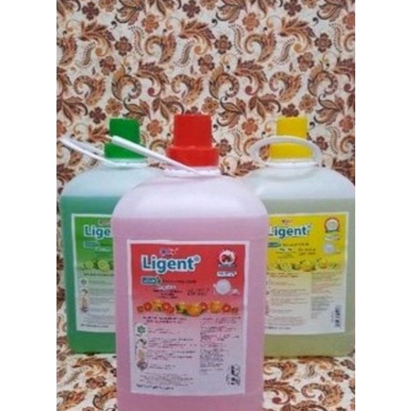 

YURI LIGENT JERIGEN 3.7 LITER cairan sabun cuci piring anti