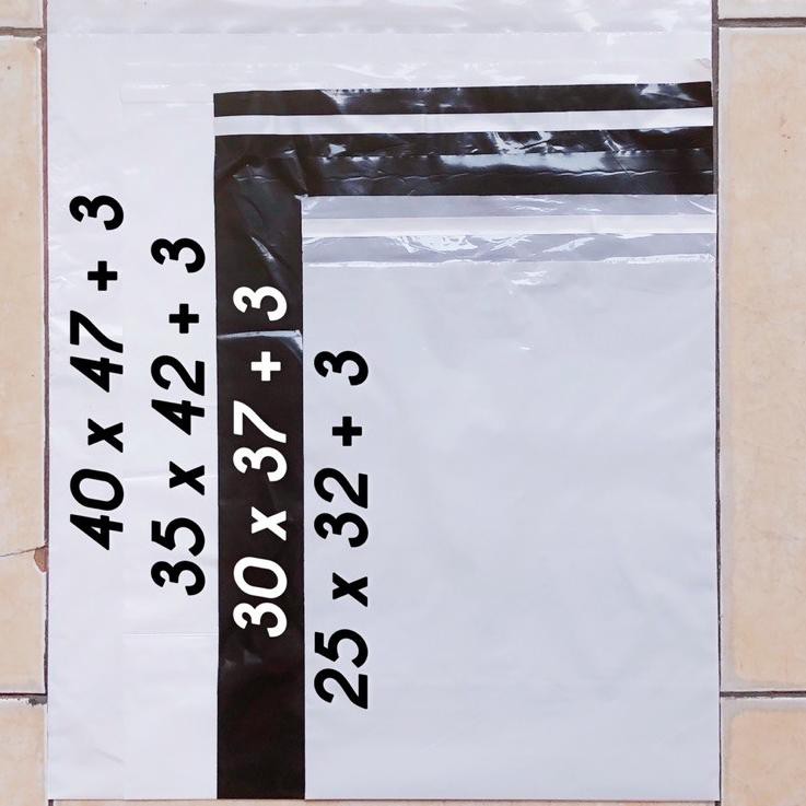 

Big Sale NTC plastik packing POLYMAILER 30x40 0.4 100 lembar plastik lem AK Seller_