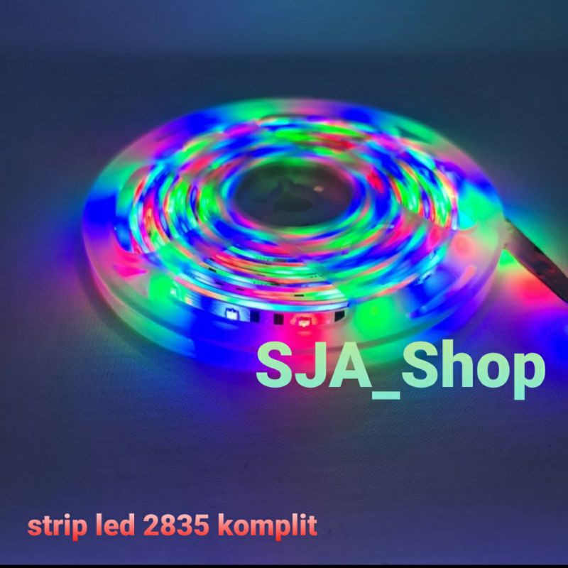 STRIP LED RGB 2835 + REMOTE + TRAFO