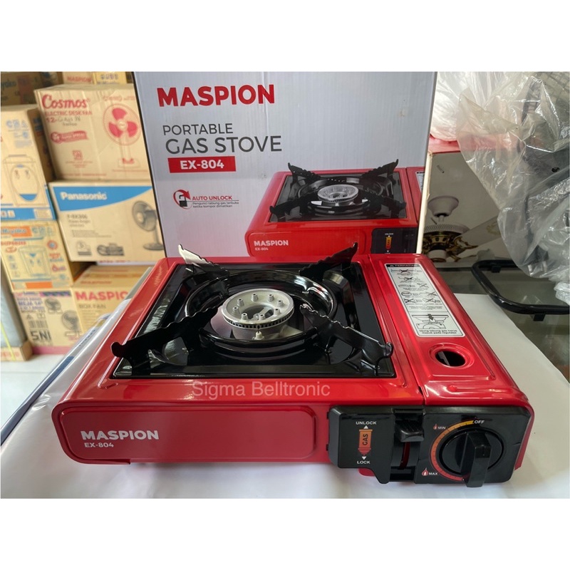Kompor gas portable Maspion EX-804. Garansi 1 tahun