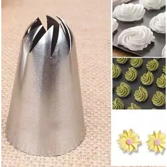 cetakan Spuit semprit mawar kue sagu kue keju kue sus churros kue kering cetakan kue 1 set stainless
