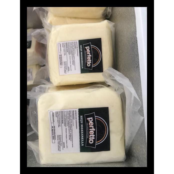

Termurah Keju Mozarella Perfetto 1Kg Repack