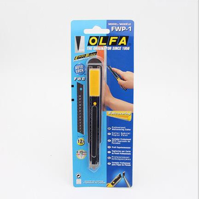 

Pisau Cutter 12.5mm FWP-1 Olfa Snap Off Blade Wallpaper Cutter JAPAN