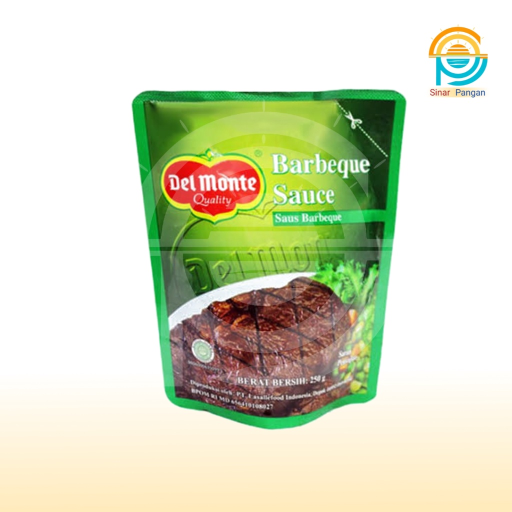 

Delmonte Berbeque Sauce / Del Monte BBQ Saus Pouch / BBQ 250 gr
