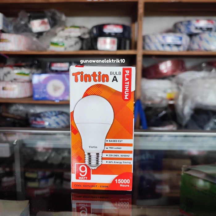 Jual Lampu Led Tintin Platinum Watt Garansi Tahun Tin Tin