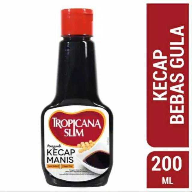 

Tropicana Slim Pengganti kecap manis 200mL