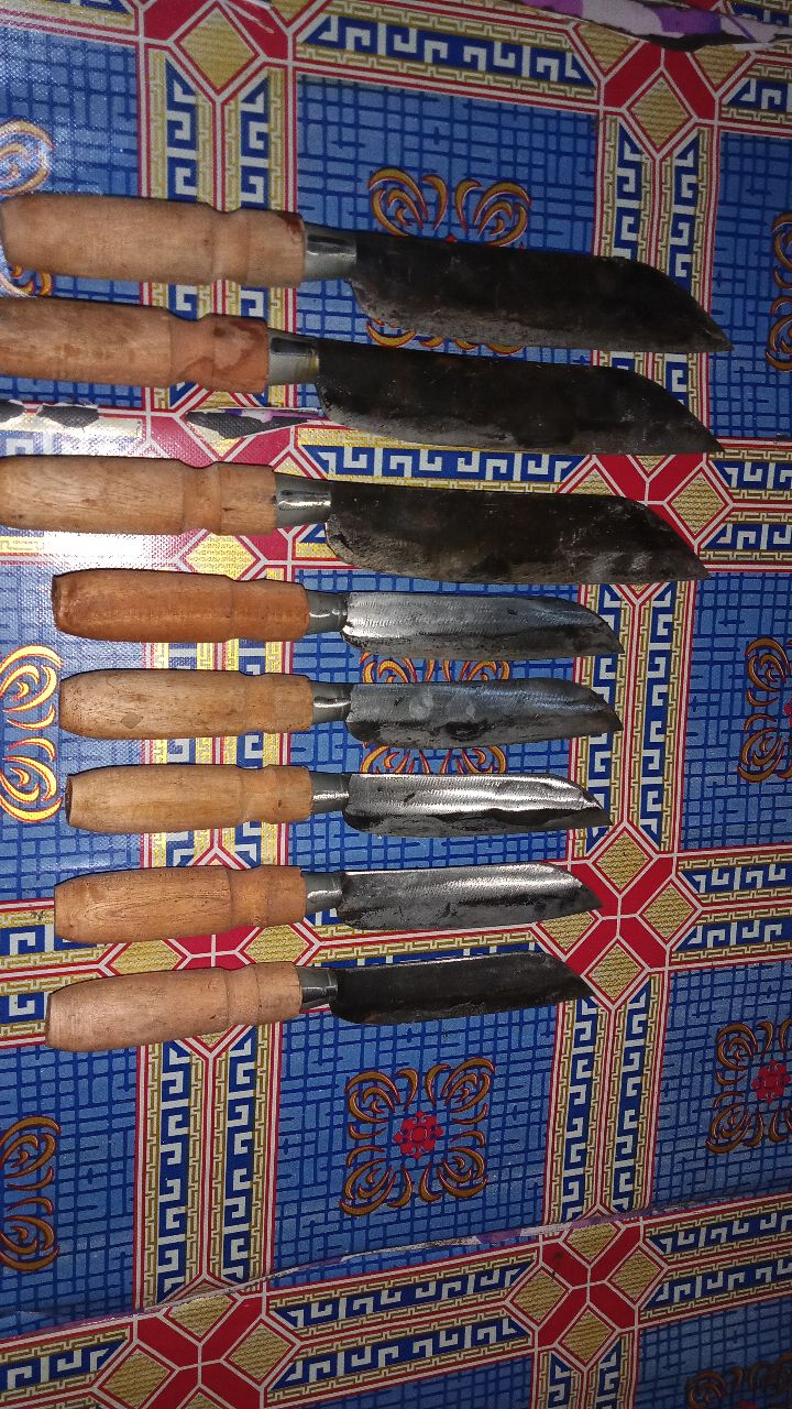 Pisau Dapur Baja Asli Cap Simok / Pisau Murah Baja Asli