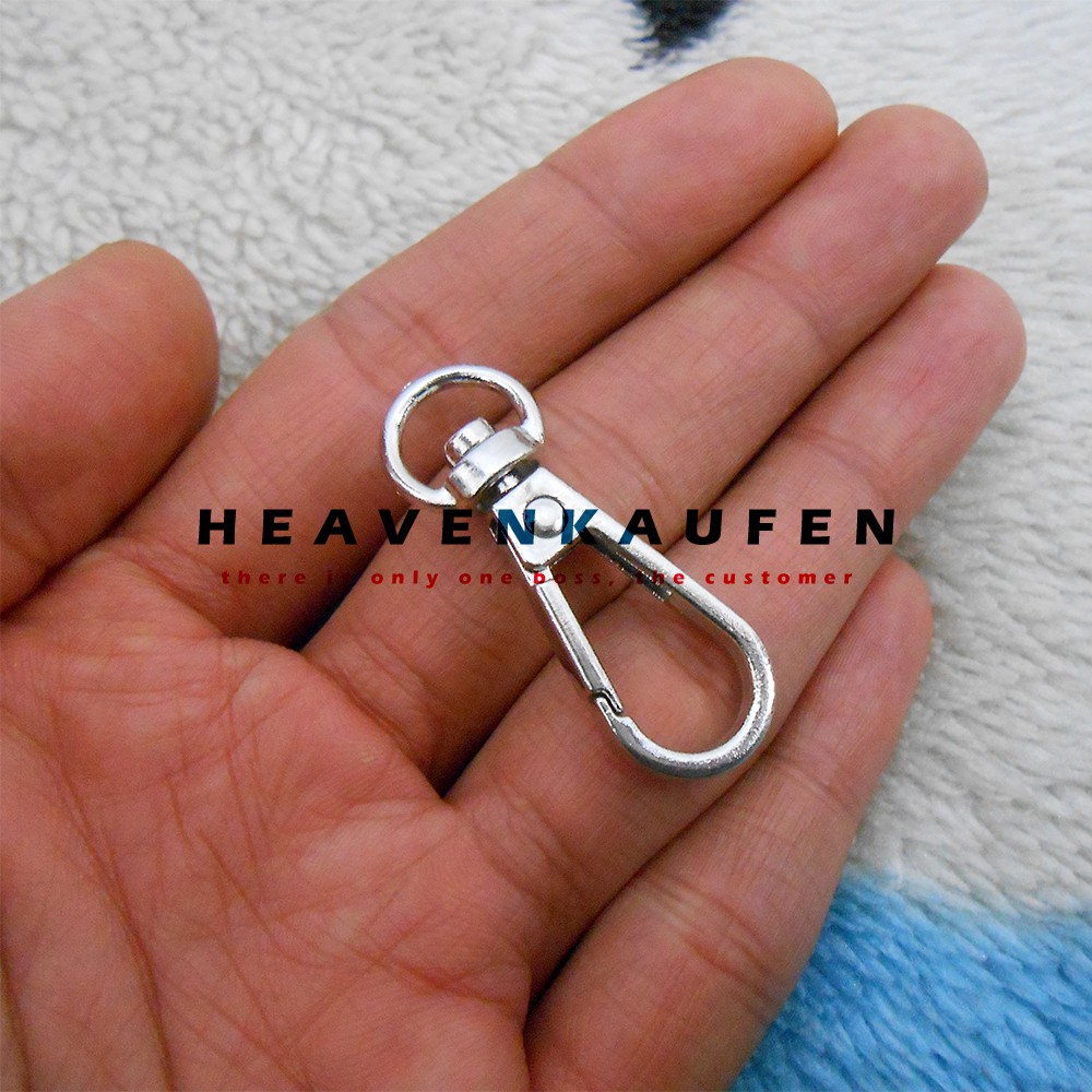 Kait Pengait Kecil 1 cm Nikel Silver Kualitas Premium