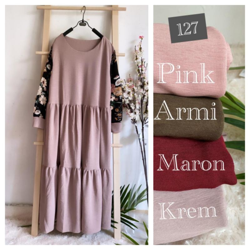 tunik bunga import