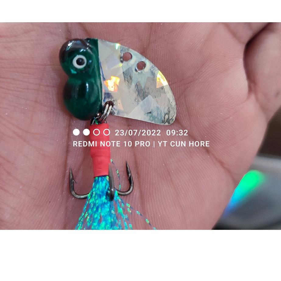 Terbagus.. UMPAN GABUS EMIX CUCU II HALF SOLID METAL VIB SIRIP HIU  VIBRA  UMPAN CASTING UMPAN MAINA