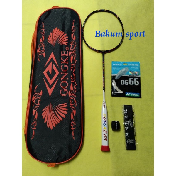 Raket gongke superlight 66 Original100% free bonus toko bisa (COD)