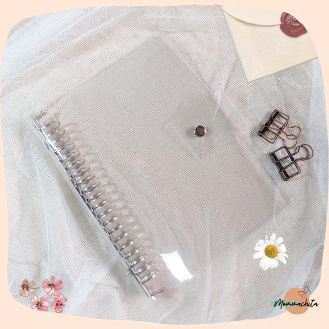 

Office & Stationery | Document Organizer | Binder Transparan A5 20 Ring Pvc Clear Cover | Best Seller