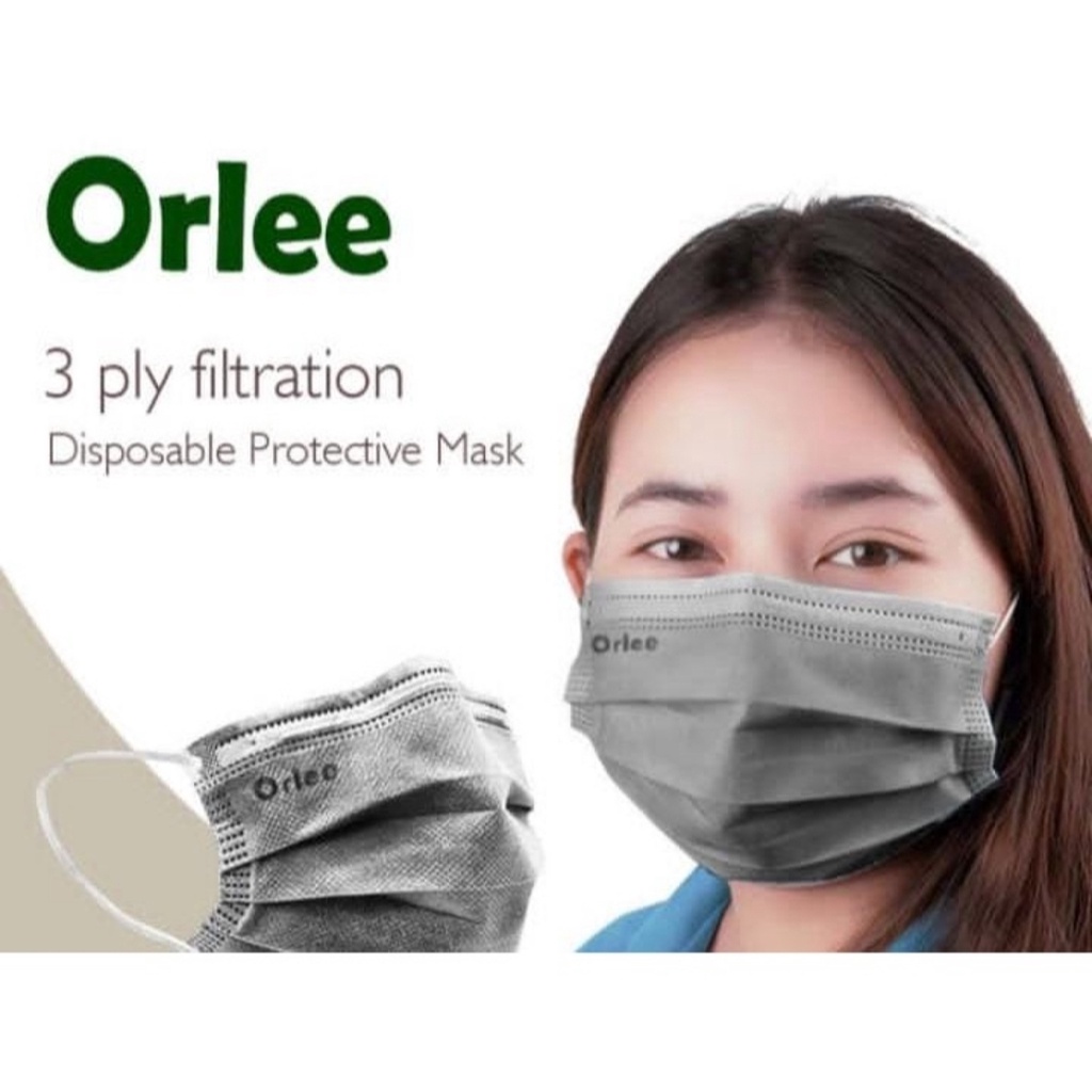 Orlee Masker 3 Ply isi 50 Pcs