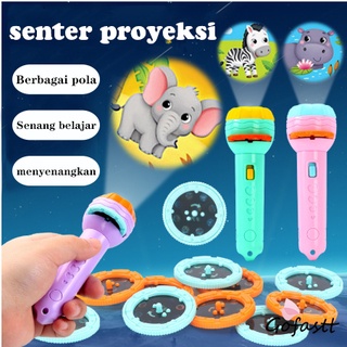 [COD] Mainan Anak Senter Proyektor / Fun Flashlight / Mainan Proyektor Gambar / Mainan Edukas G