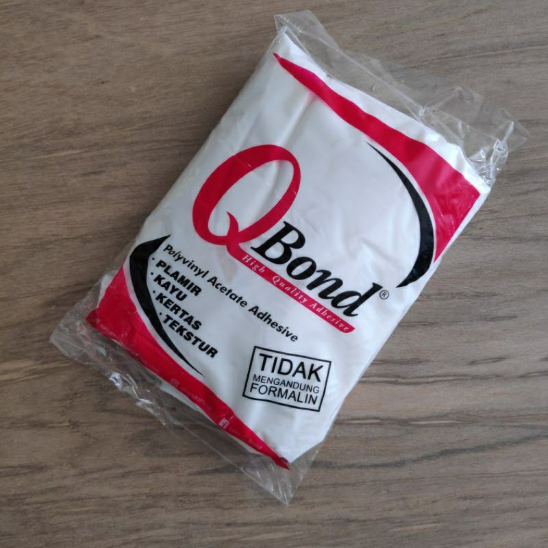 Lem QBond kayu putih untuk lem wallpaper dinding