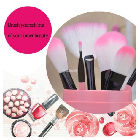 MoonLand 113 Brush MakeUp / Set Brush + Tabung Penyimpan / Set Kuas Make Up Set