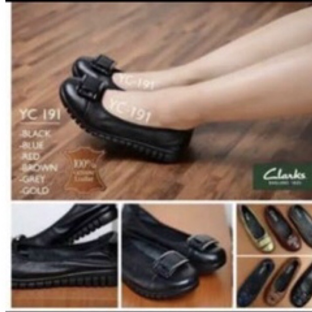 sepatu wanita clarks yc 191