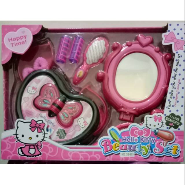 Hello Kitty Beauty Set / Mainan Alat Rias / Salon