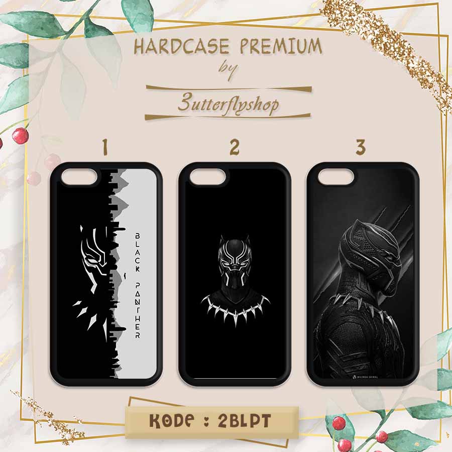 [HARDCASE] Black Panther Marvel case Oppo Vivo Realme Redmi Xiaomi Samsung Iphone