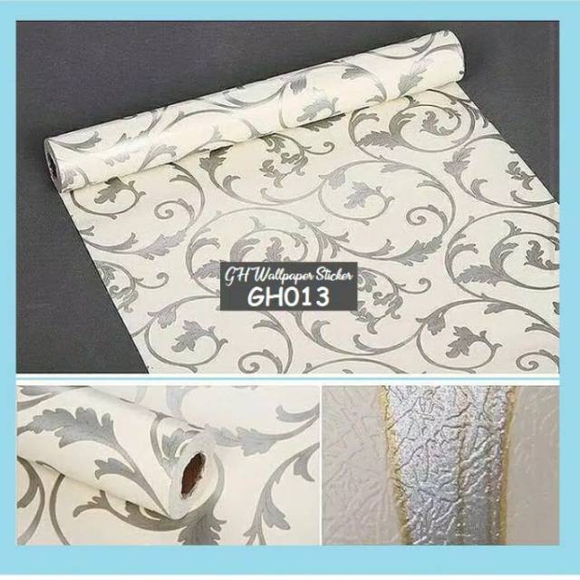 Wallpaper sticker dinding ukuran 45cm x 10m motif gh013