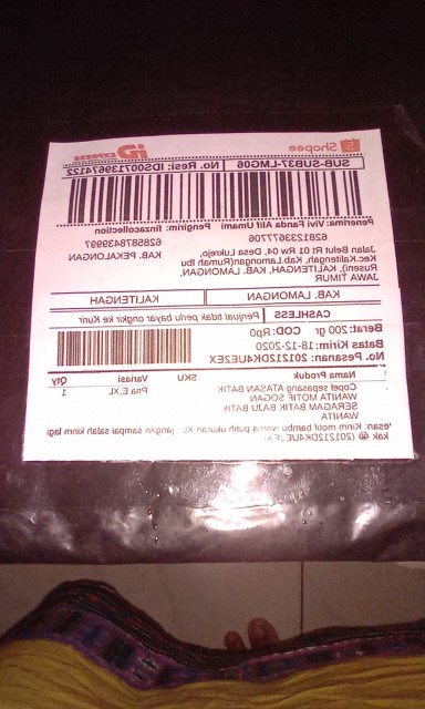 Copel Sepasang  Atasan Batik Wanita Motif Sogan Seragam Batik Baju Batik Wanita