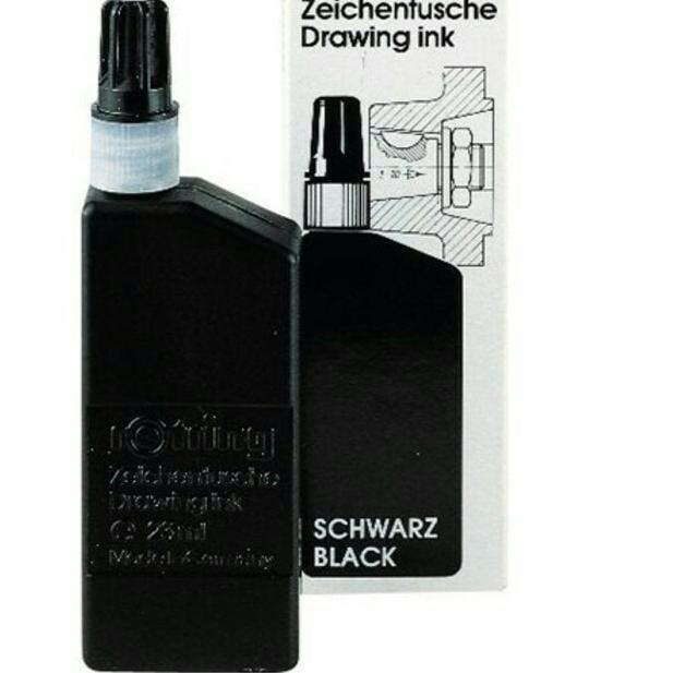 

BISA Tinta merk rotring warna Hitam Original ✔