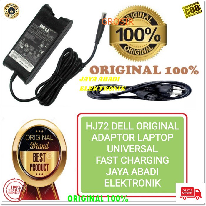 J80 ORIGINAL DELL 19.5V 4.62A 90 WATT W ADAPTOR LAPTOP CAS CASAN CHARGER KOMPUTER POWER ADAPTER PC CPU ELEKTRONIK FAST CHARGING CHARGE J80  watt w adaptor DEL Laptop cas casan charger komputer power adapter pc cpu elektronik travel batok fast charging ac