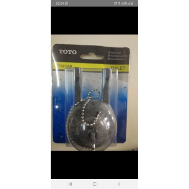 karet flushing closet toto original untuk closet toto CW516J HANDLE