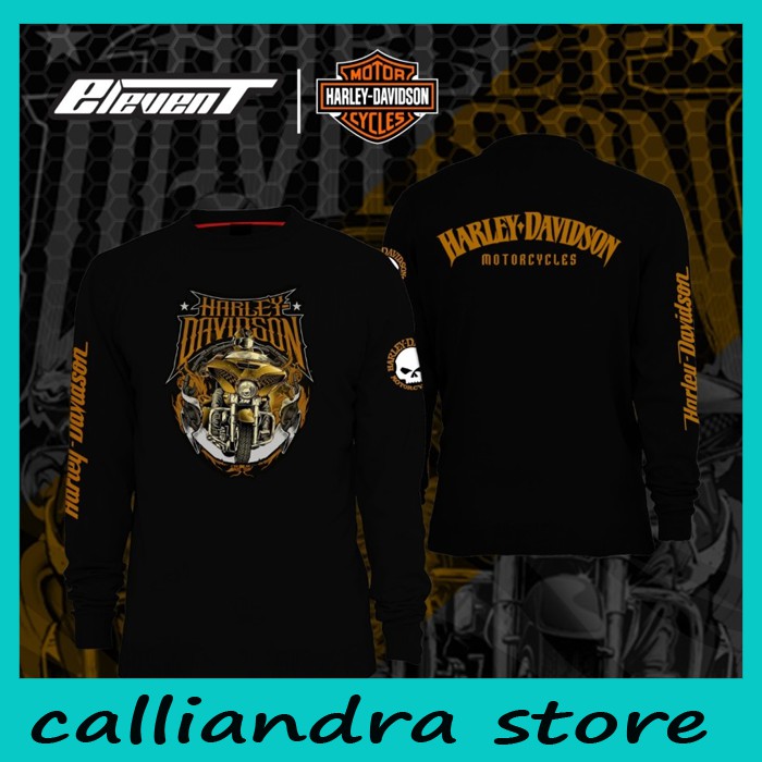 Kaos Lengan panjang/Baju Long Sleeve HARLEY DAVIDSON