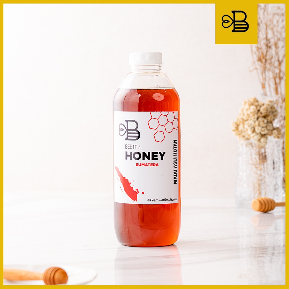 

Madu Murni Madu Asli Hutan Sumatera 1000 ml , Raw Honey 1 Liter
