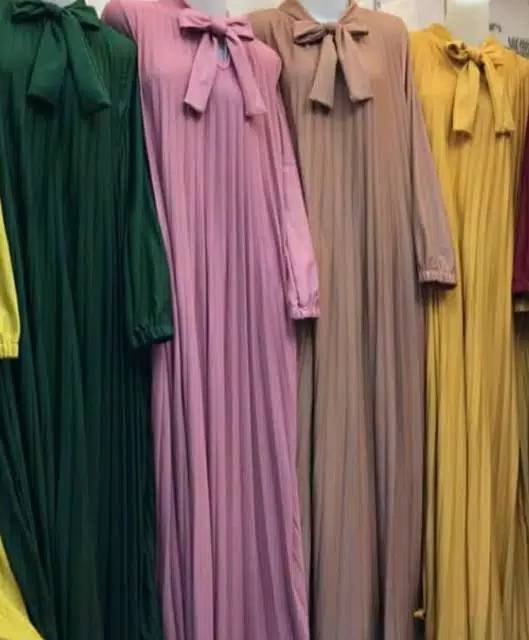 Gamis Plisket Maxy Talita Terbaru