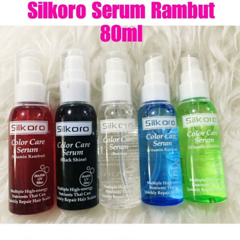Silkoro Color Care Serum Vitamin Rambut Silkoro 80ml Bpom Silkoro Vitamin Rambut Shopee Indonesia