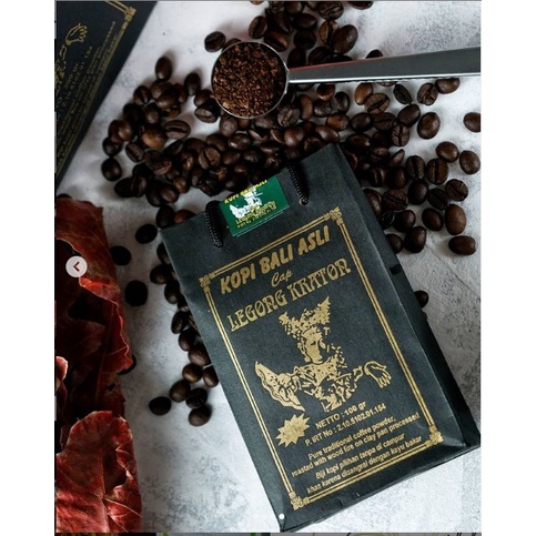 KOPI BALI LEGONG KRATON ROBUSTA 100% ASLI BALI 100GR