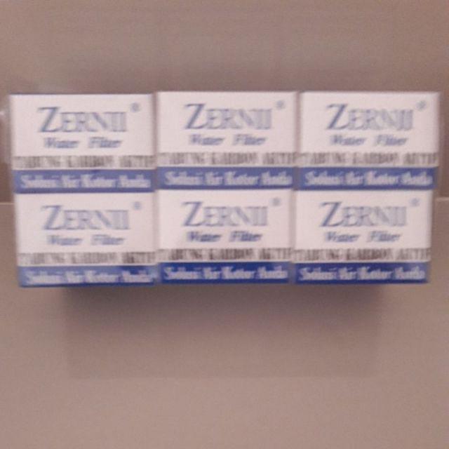 Karbon Aktif 6 Pcs & Kapas Alami Penyaring 8 Pcs